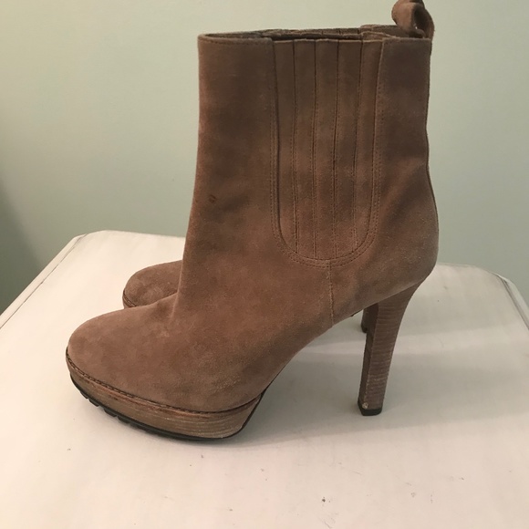 Kors Michael Kors brown suede booties - Picture 3 of 15
